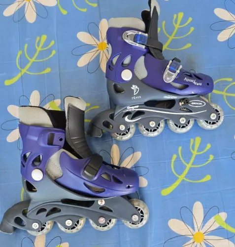 Patins Inline Fenix - AD-01 - Ajustável- Tamanho 30 a 33<br>