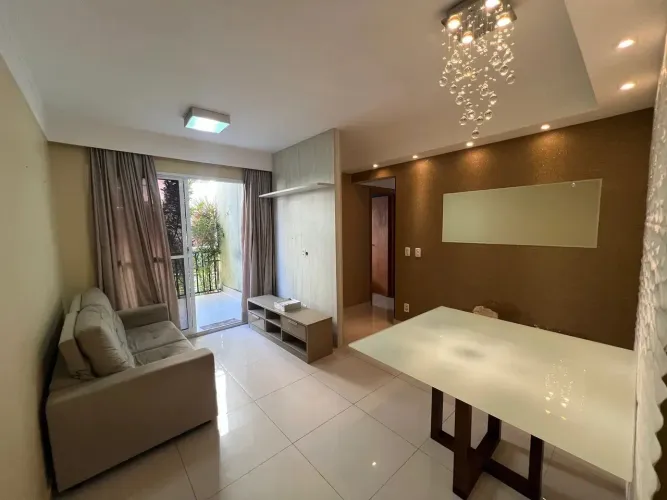 Apartamento semi mobiliado