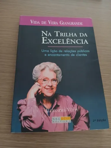 Na trilha da excelencia - livro