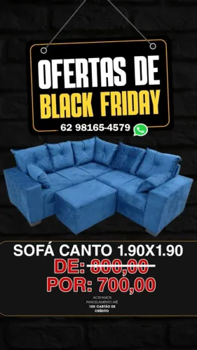 Sofá direto da fábrica