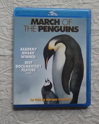 a marcha dos pinguins (bluray raríssimo)