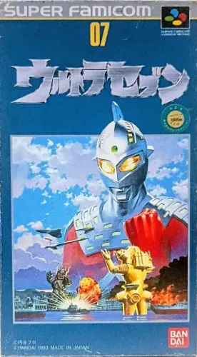Ultra Seven - SNES Japonês (Original, Completo)