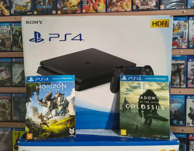 PlayStation 4 1tb leia descrição