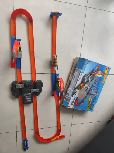 Pista Hot Wheels Tracker Builder Turbo Transformable