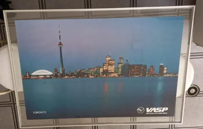 Quadro Antigo da Vasp - Toronto