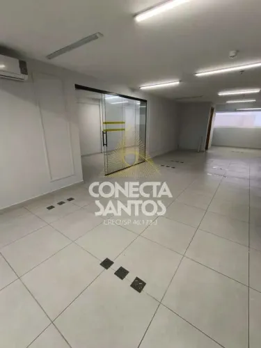 Sala Comercial, Vila Mathias, Santos, Cod: 1497