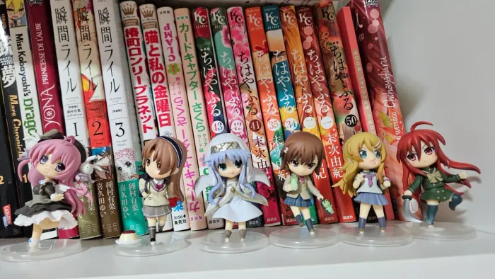 Miniaturas de Anime Dengeki Heroines 20th Aniversário