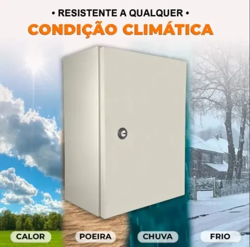 Caixa Montagem Elétrico Quadro Painel Comando 50x40x20