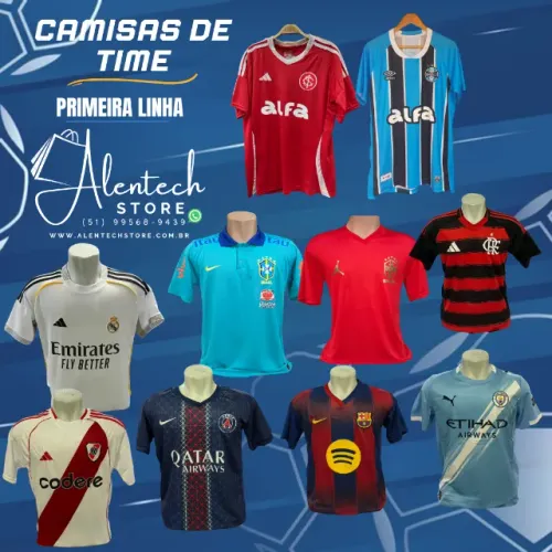 Camisa de Time de Futebol Linha Premium