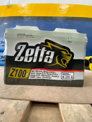 Bateria Zetta Z100E - Nova e Potente!