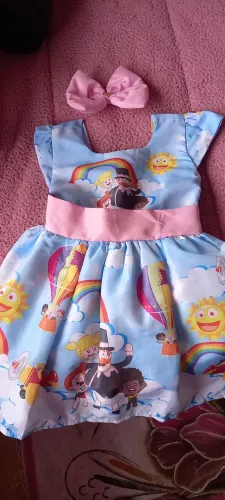Vestido infantil temático 