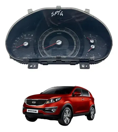 Painel Instrumentos Kia Sportage 2.0 2012 2013 2014 2015 Preto