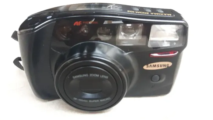 Câmera Fotográfica Samsung MAXIMA Zoom 105. Decoração de ambiente ou uso