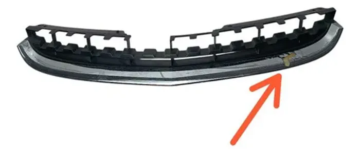 Grade Inferior Frontal Radiador Captiva 2008 A 16 ~ Detalhe