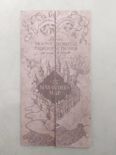 Mapa do Maroto Harry Potter