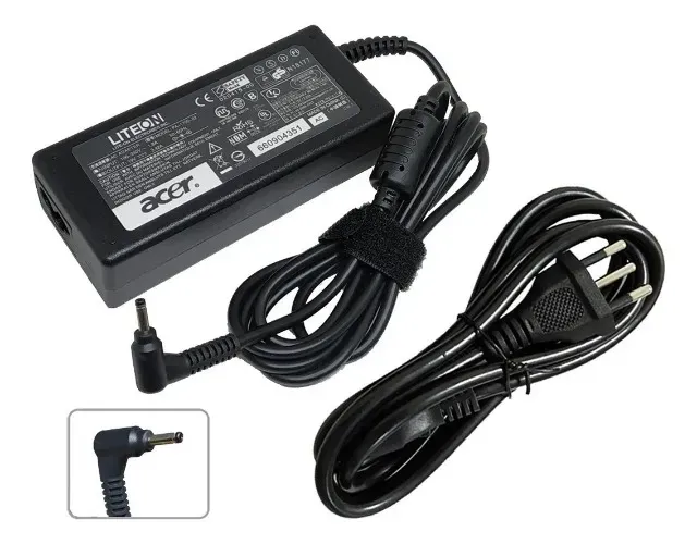 Fonte Carregador Para Notebook Acer 19v 3.42a 65w Conector 3.0mm x 1.1mm 