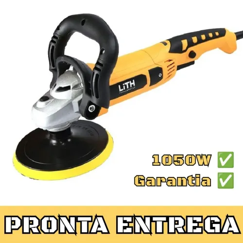 POLITRIZ/ LIXADEIRA LITH 1050W - CONTROLE VELOCIDADE - GARANTIA 