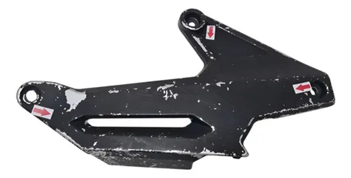 Acabamento Pedaleira Esq Honda Adv 150 21/24 Detalhes 57457 Preto