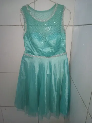 Vestido Verde Social Feminino N;44