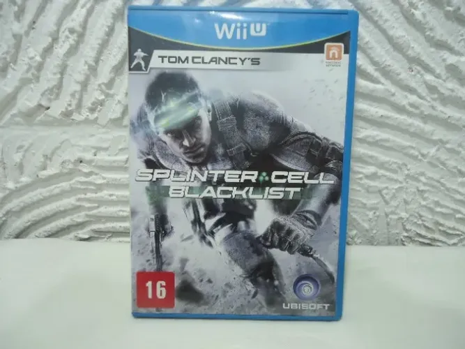 JOGO SPLINTER CELL BLACKLIST PARA NINTENDO WIIU - MIDIA FISICA ORIGINAL COMPLETO