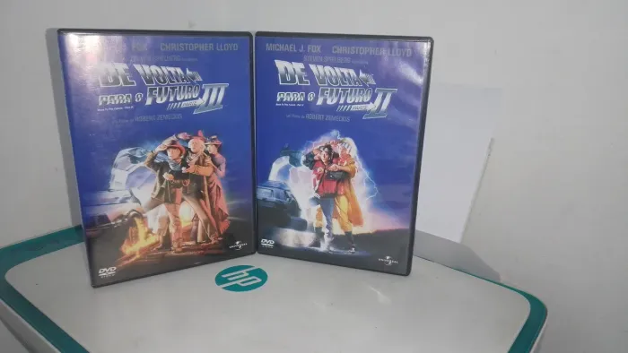 Dvds De volta para o Futuro 2 e 3 - Originais!