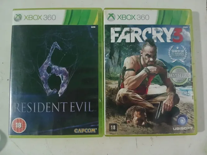 Jogos do Xbox 360 os dois por 100