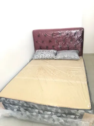 Cama Box Casal (CABICEIRA NÃO INCLUSA)