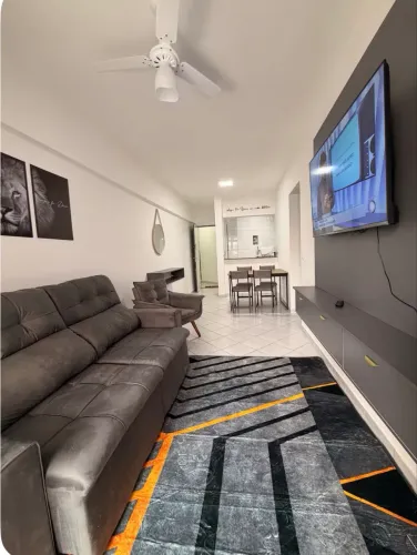 Apartamento mobiliado 2 Dorms locação aviacao  Praia Grande 