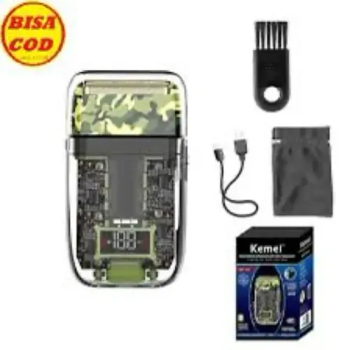Maquina Shaver Kemei Camuflada