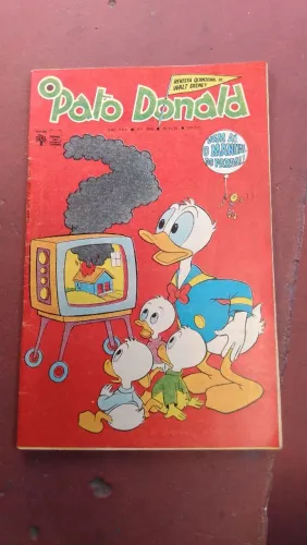 Gibi antigo Pato Donald número 1096 de 1972.