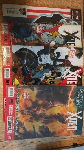 Coleção de HQs X-Men Marvel - Diversas Edições