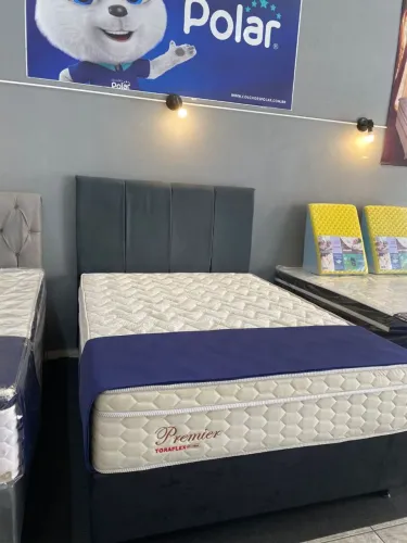 Cama Box Premier Toraflex em malha