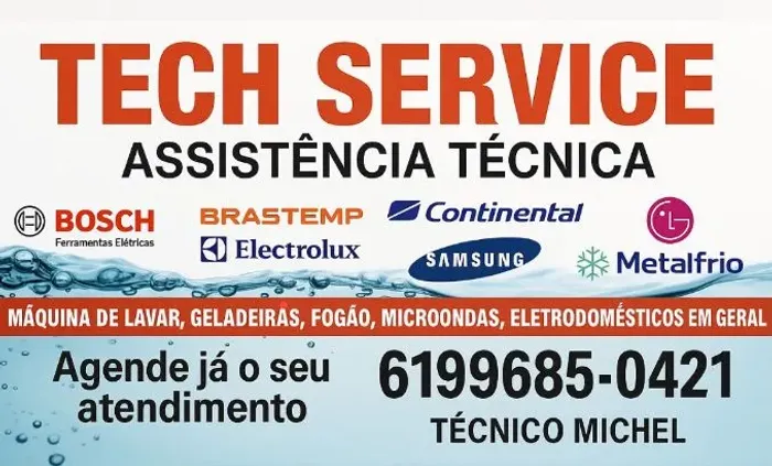 Assistência Técnica de Geladeiras , Freezers e máquina de lavar roupas
