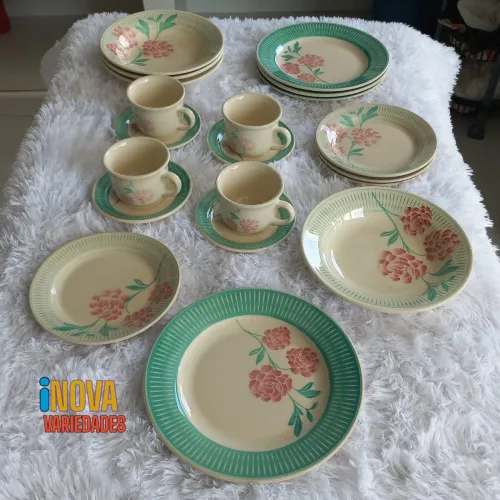 Aparelho de Jantar bioma 20 peças.