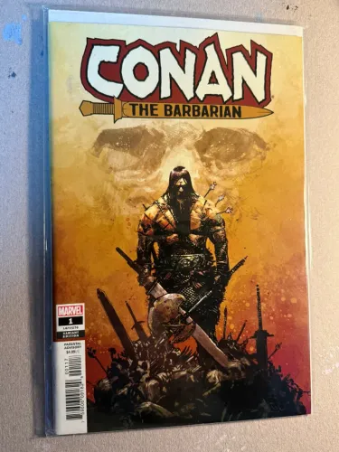 HQ Conan The Barbarian 1 Marvel 2019 - capa variante de Gerardo Zaffino