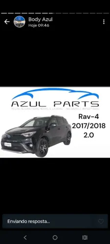Sucata Toyota RAV4 2017/2018 para retirada de peças 