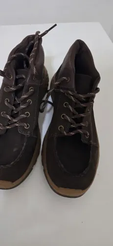 Botas Marrom de Couro Side Walk