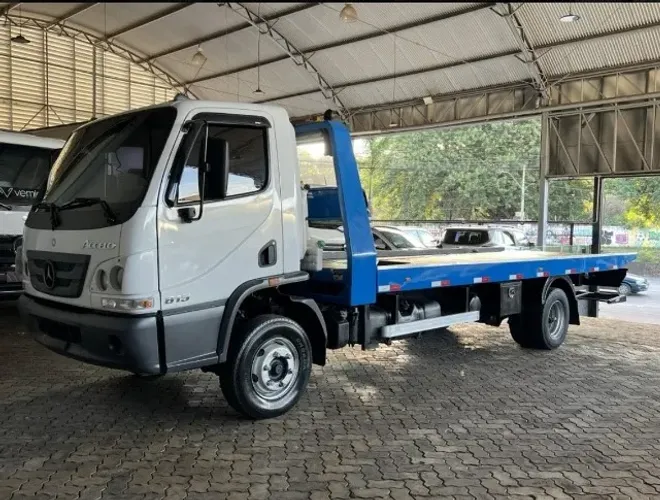 CAMINHÃO MB ACCELO 815 PRANCHA REBOQUE N° 1016 9170 817