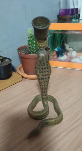 Castiçal Serpente Egípcia