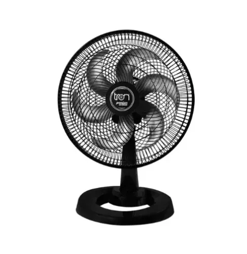 Ventilador de mesa TRON 127v 50CM PP PREMIUM PRETO 130W
