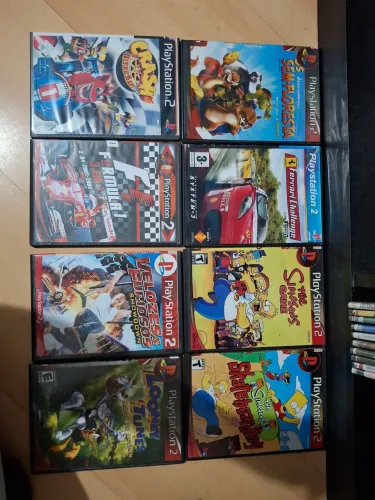 Jogos PlayStation 2 originais. LEIA A DESCRIÇÃO.