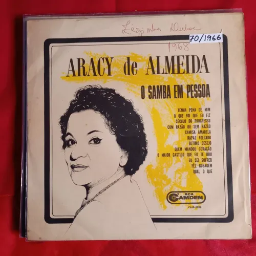 Disco de Vinil - Aracy de Almeida combo 08 LPs.