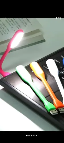 2x Lanterna led USB dobrável para Note e outros