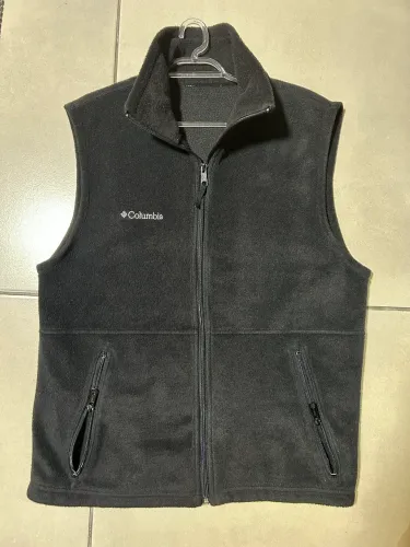 Colete Columbia preto M original 