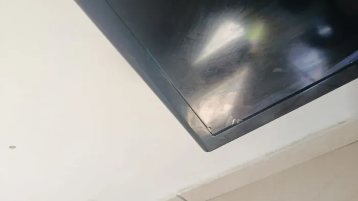 TV Samsung com tela estragada