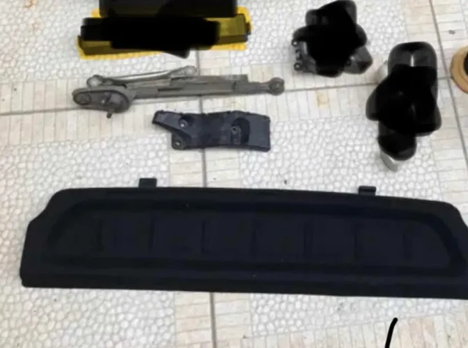 Tampão jac j2 e máquina do limpador de para brisa 
