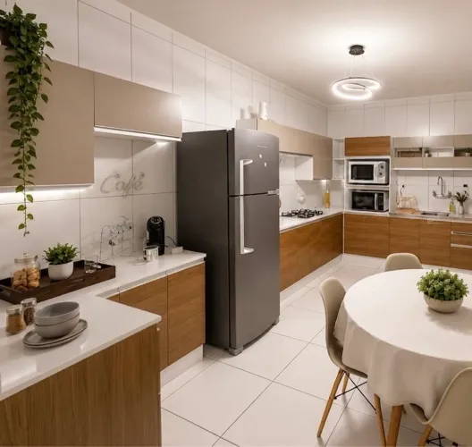 Cozinha completa 15 armários