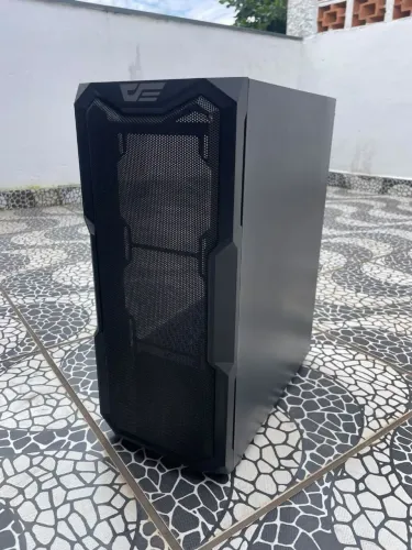 Gabinete Gamer Mid Tower (Lateral em Vidro) + Fonte Mancer Thunder 400W