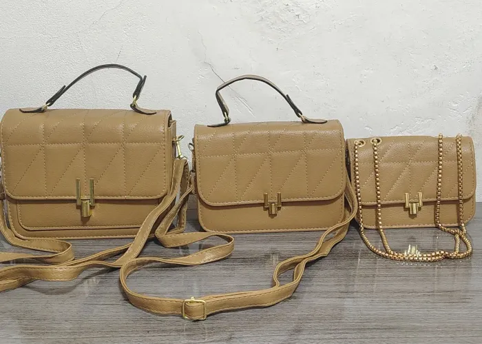Kit 3 bolsas novas 
