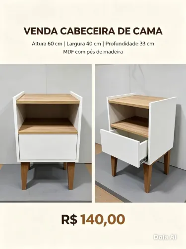 Móvel cabeceira de cama